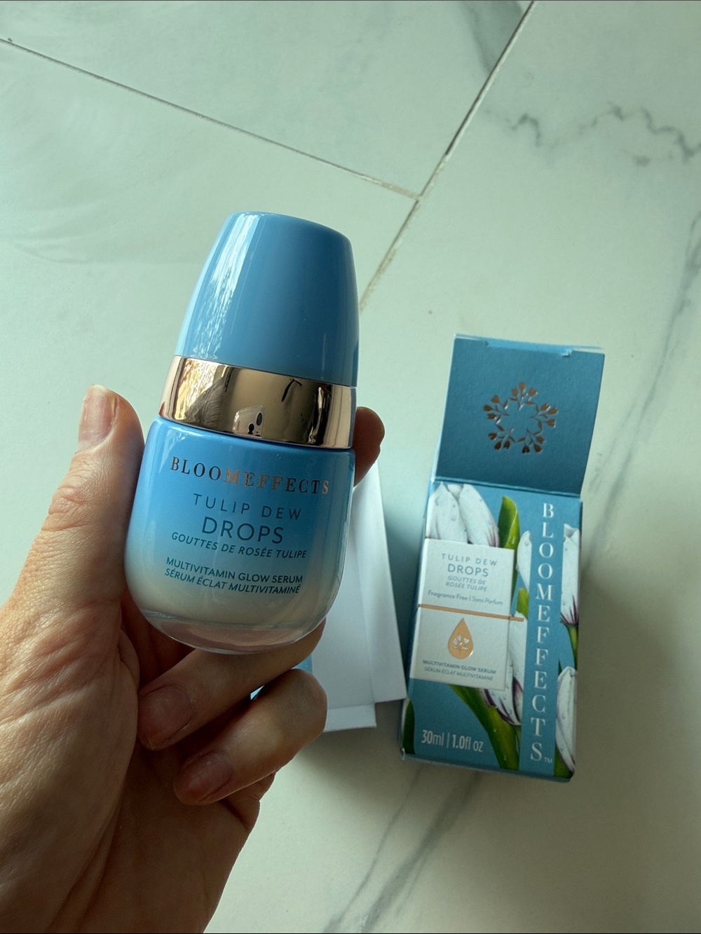 Bloomeffects Tulip Dew Drops Multivitamin Glow Serum - Blue